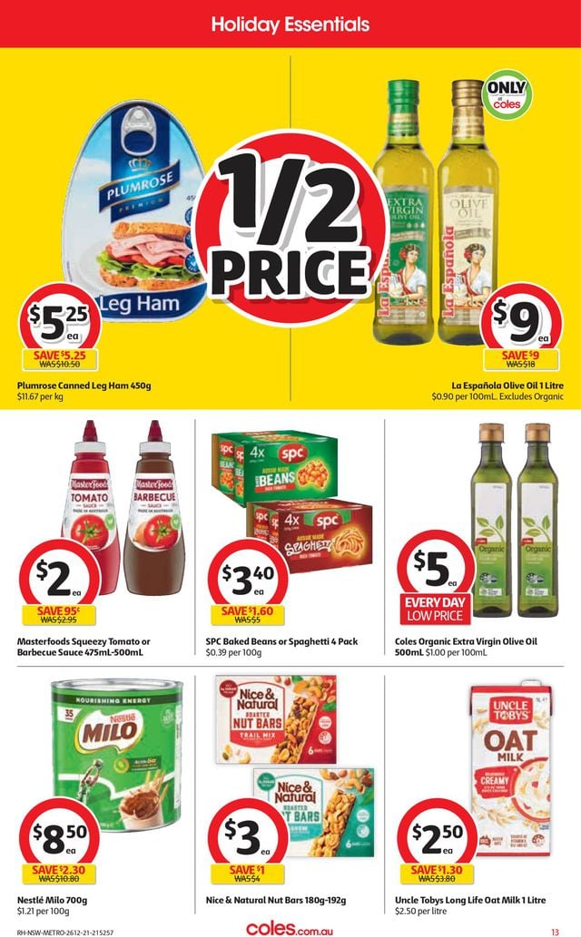 Coles Catalogue from 26/12/2021