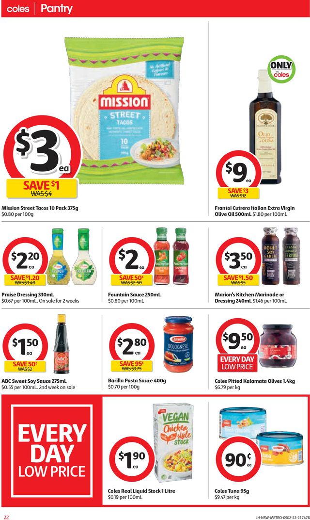Coles Catalogue from 09/02/2022