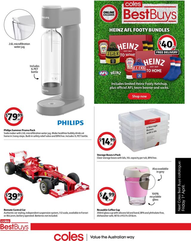 Coles Catalogue from 25/03/2022