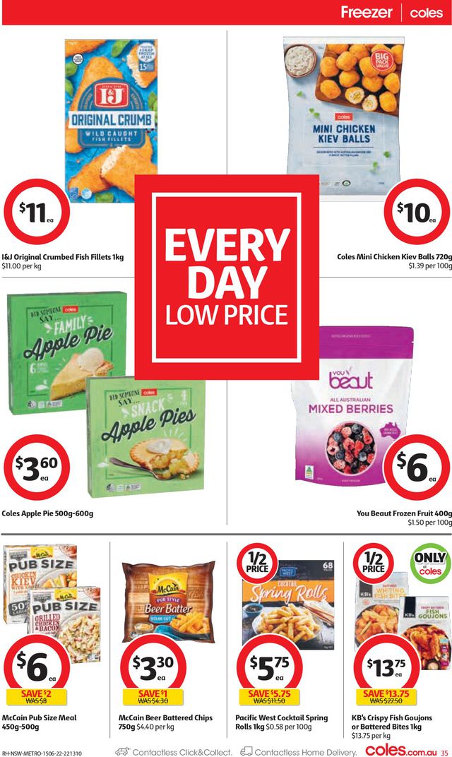 Coles Catalogue from 15/06/2022