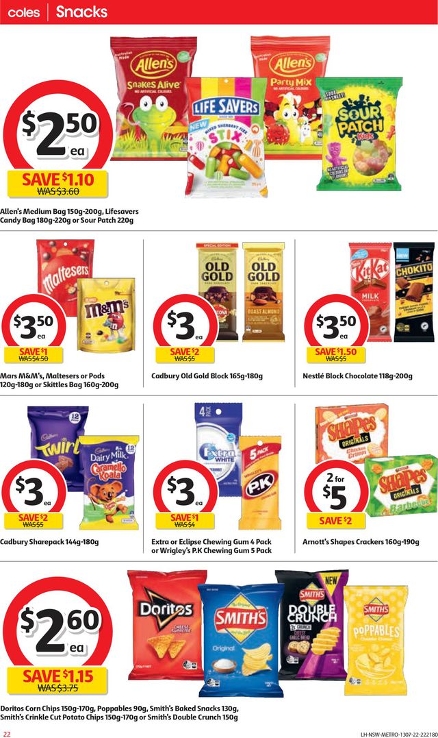 Coles Catalogue from 13/07/2022