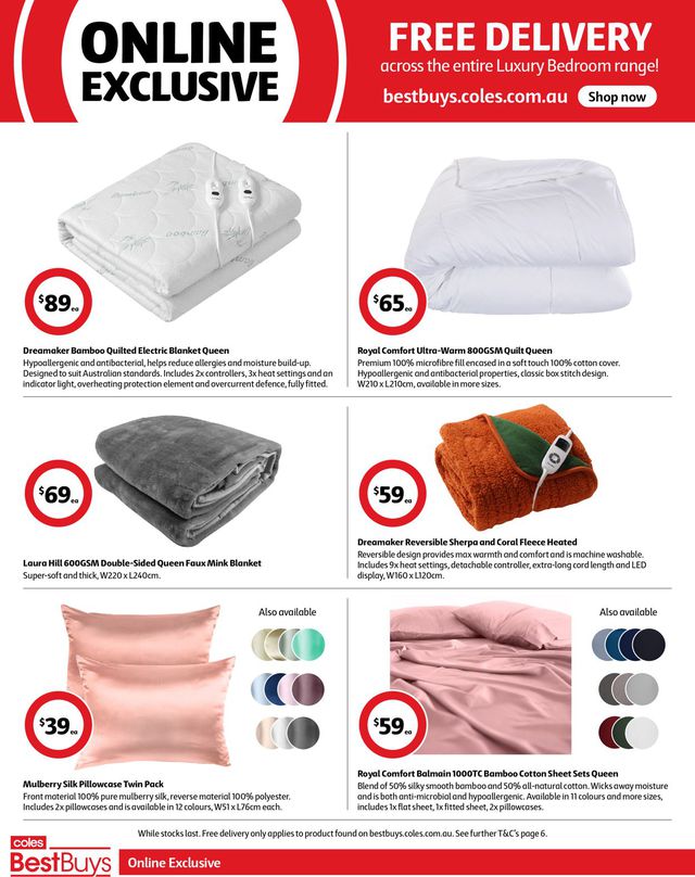 Coles Catalogue from 05/08/2022