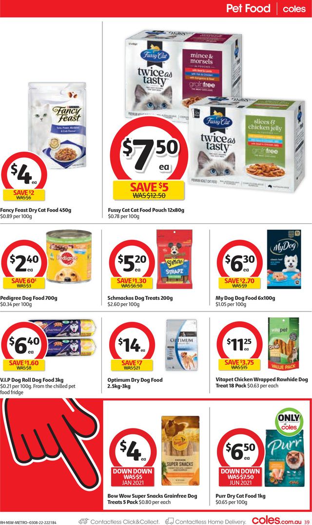Coles Catalogue from 03/08/2022