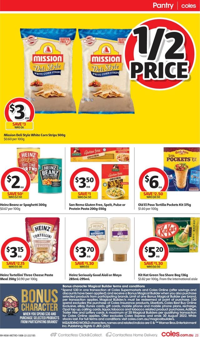 Coles Catalogue from 10/08/2022