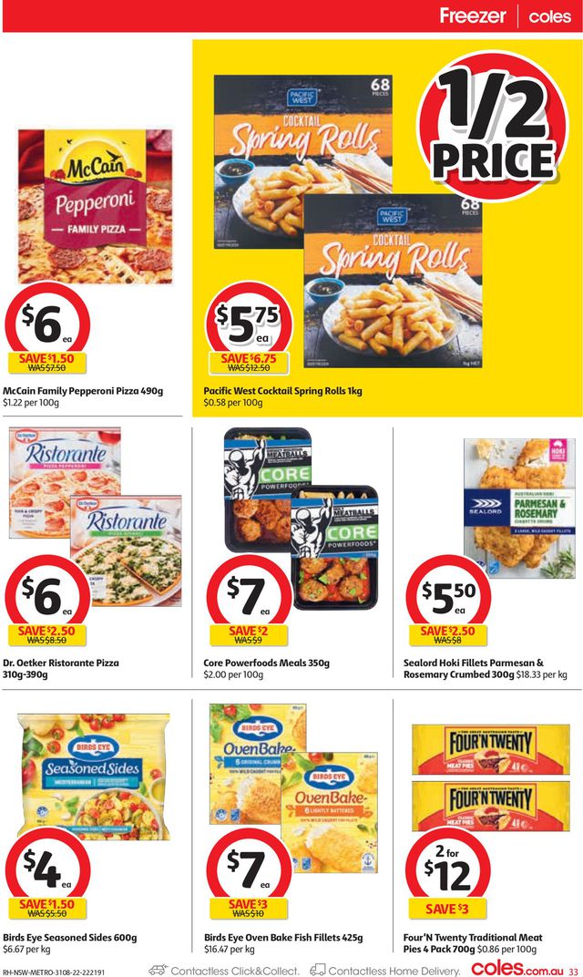 Coles Catalogue from 31/08/2022