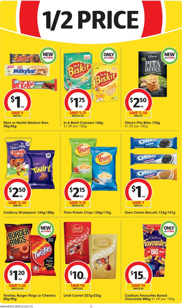 Coles Catalogue from 28/09/2022