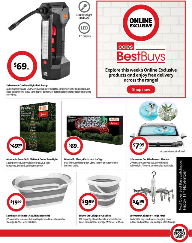 Coles Catalogue from 04/11/2022