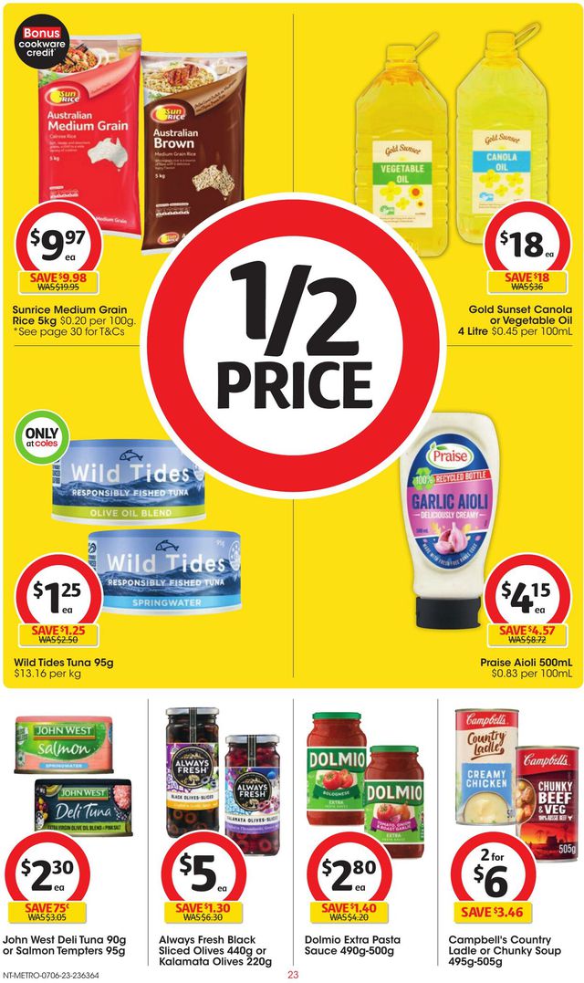 Coles Catalogue from 07/06/2023