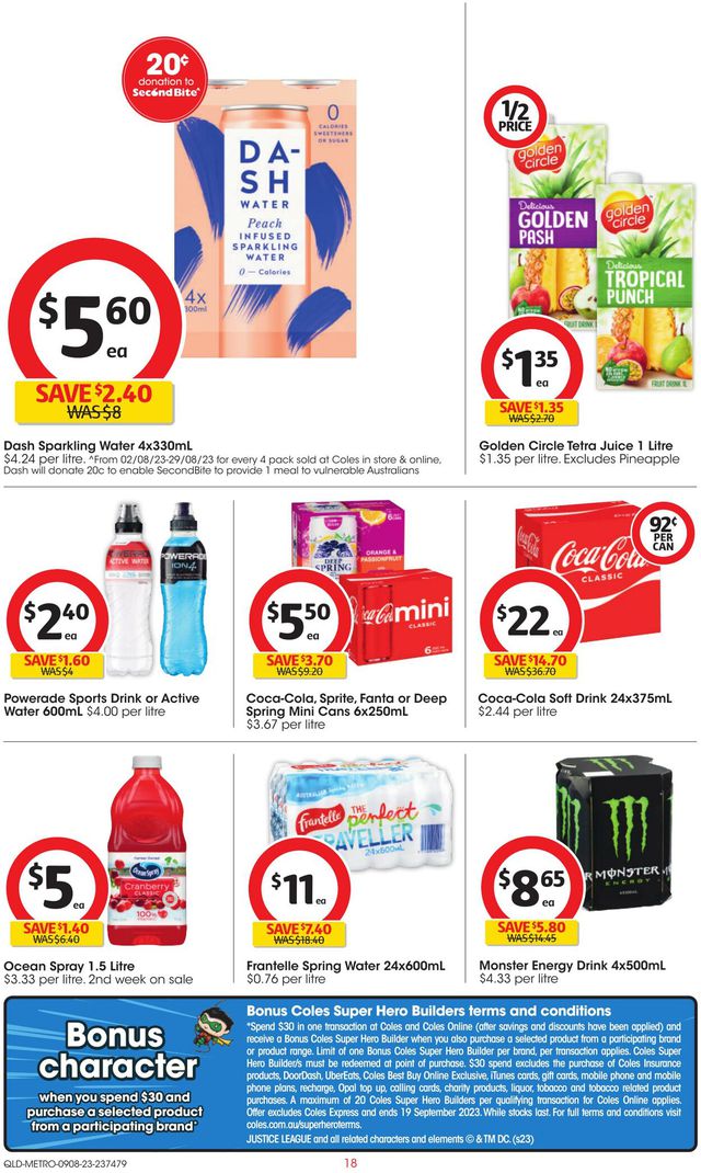 Coles Catalogue from 09/08/2023