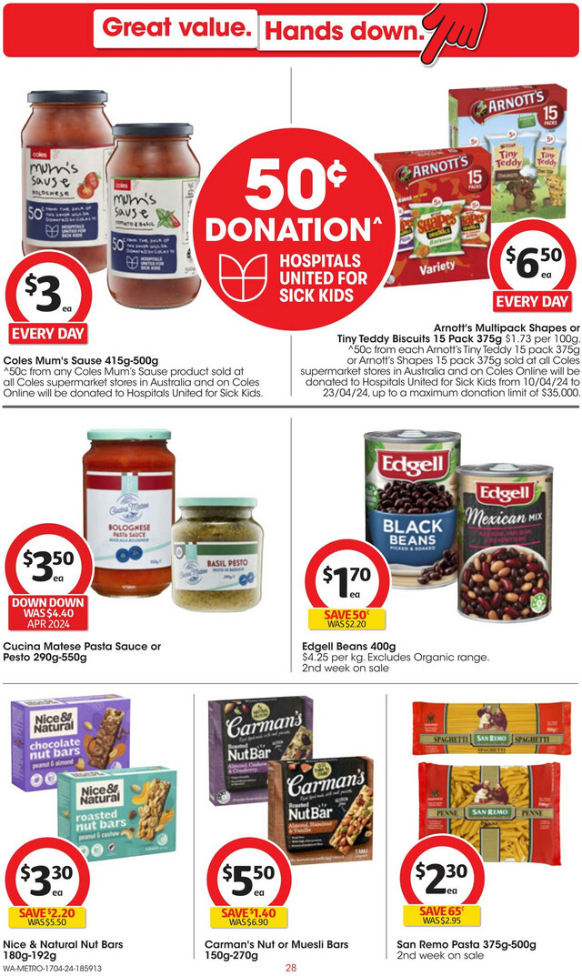 Coles Catalogue from 10/04/2024