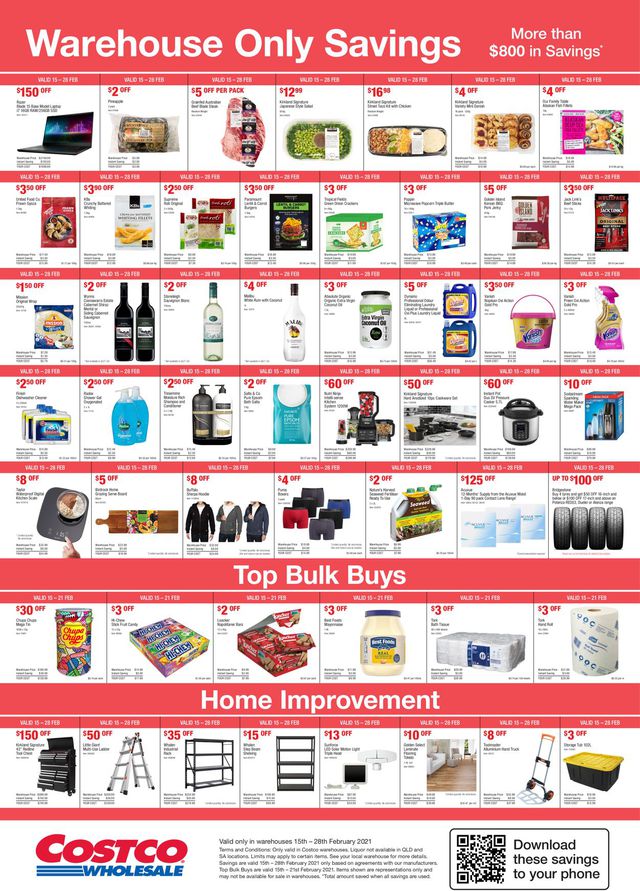 Costco Catalogue from 15/02/2021