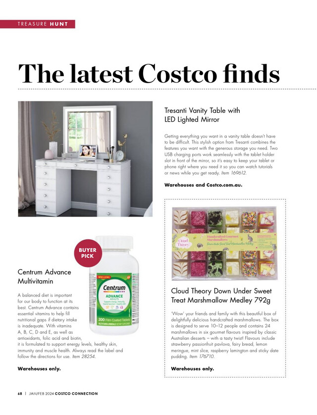 Costco Catalogue from 01/01/2024