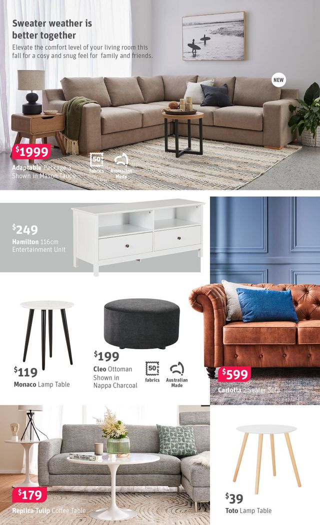 Fantastic Furniture Catalogue from 05/07/2023