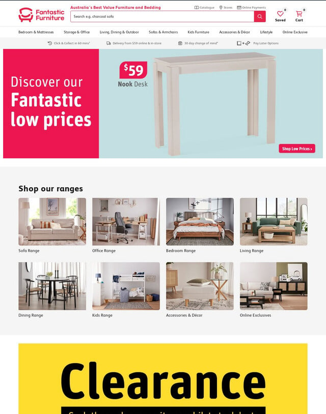 Fantastic Furniture Catalogue from 26/02/2024