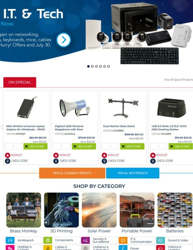 Jaycar Electronics Catalogue from 24/07/2023