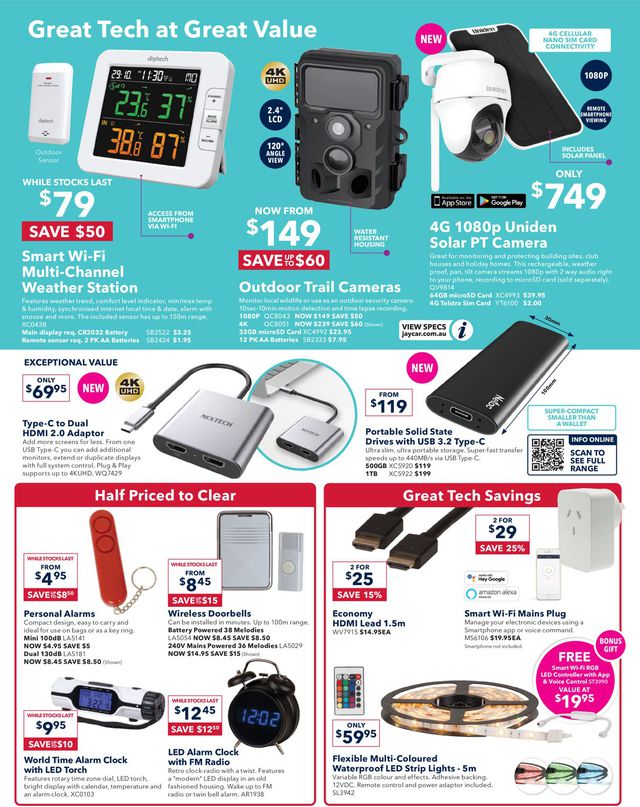 Jaycar Electronics Catalogue from 04/05/2022