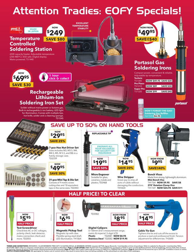 Jaycar Electronics Catalogue from 24/05/2022