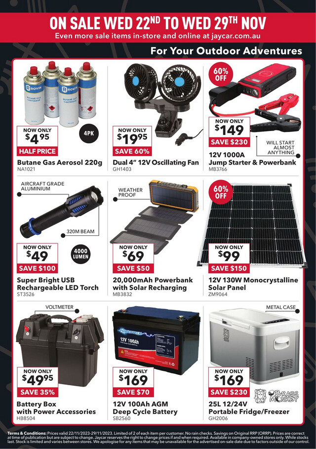 Jaycar Electronics Catalogue from 23/11/2023