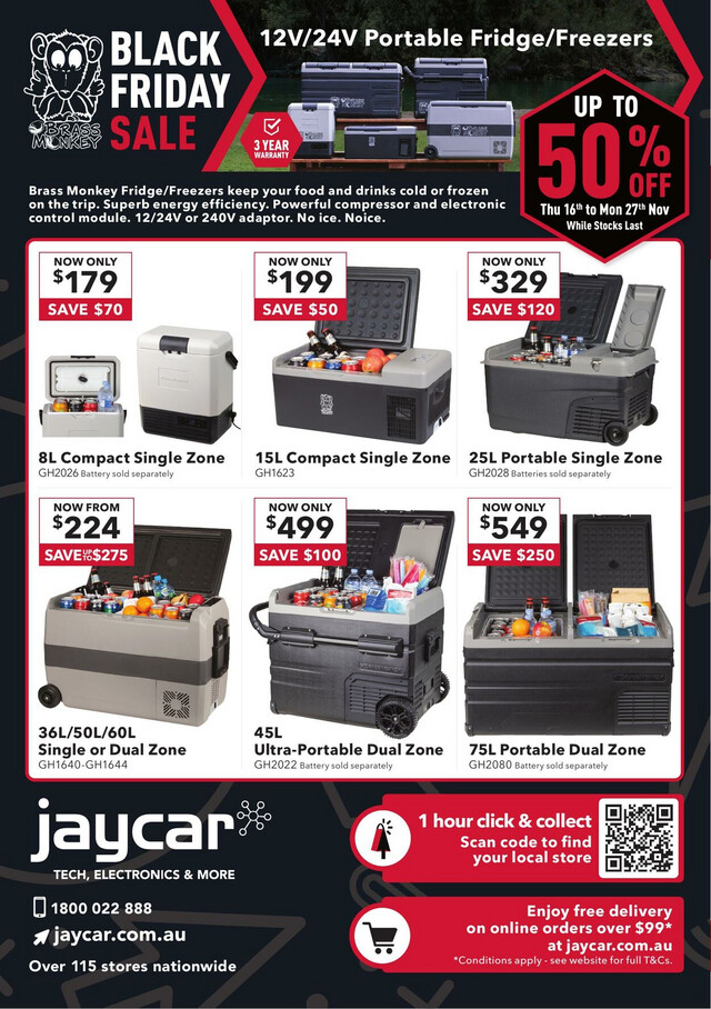 Jaycar Electronics Catalogue from 23/11/2023