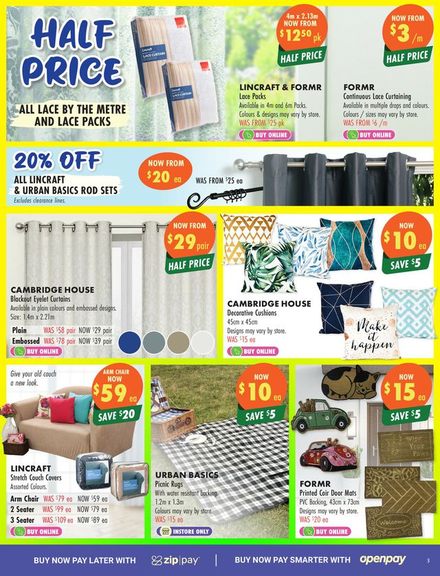 Lincraft Catalogue from 05/01/2023