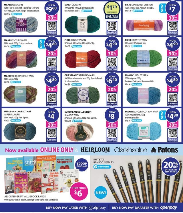 Lincraft Catalogue from 12/03/2020