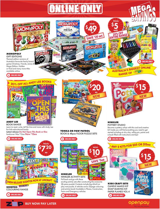 Lincraft Catalogue from 12/10/2021