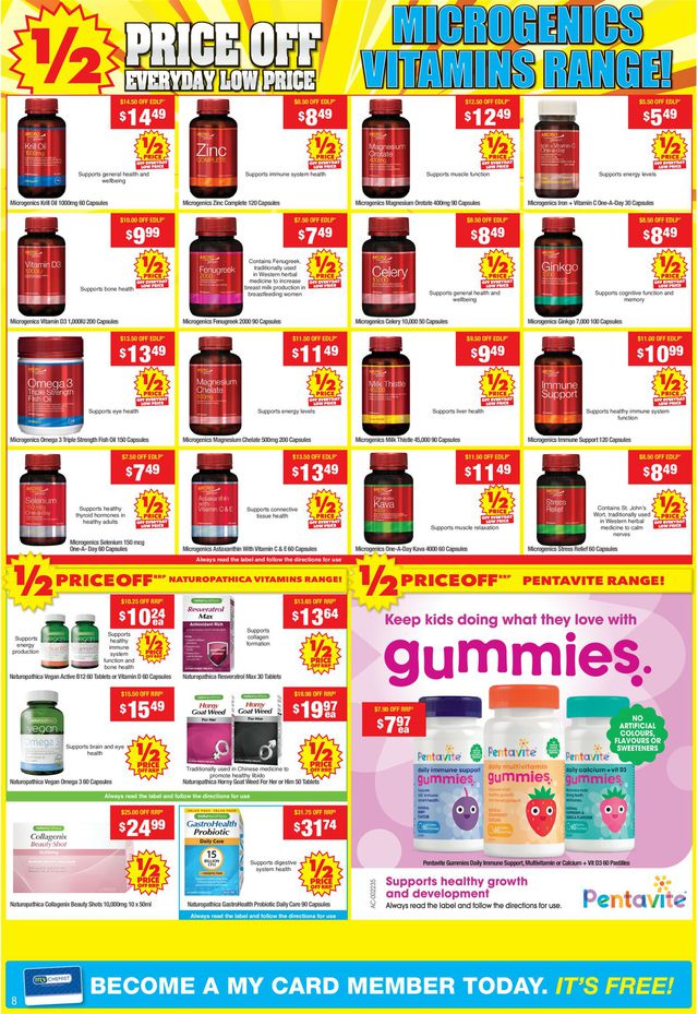 My Chemist Catalogue from 25/12/2022
