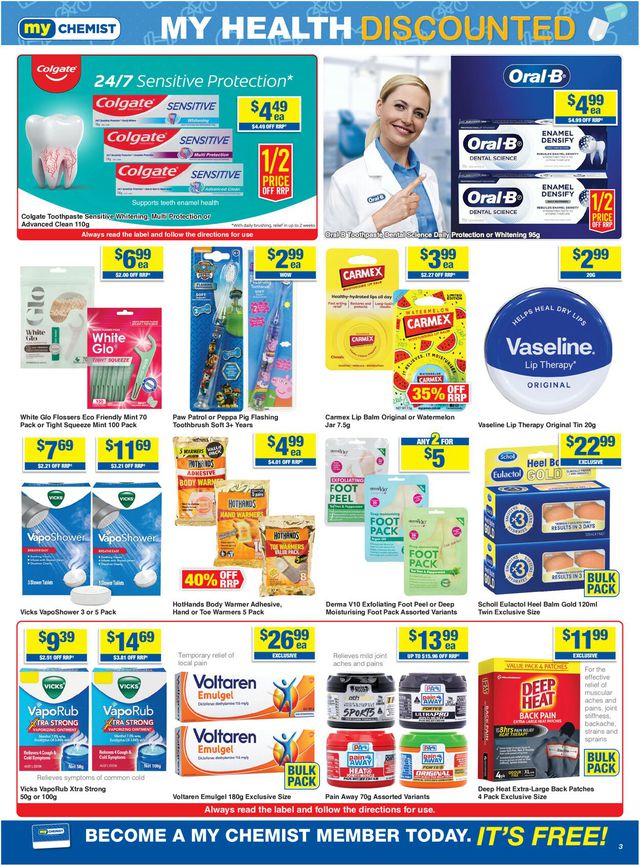 My Chemist Catalogue from 03/08/2023