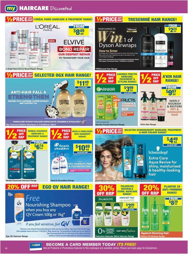 My Chemist Catalogue from 17/08/2023