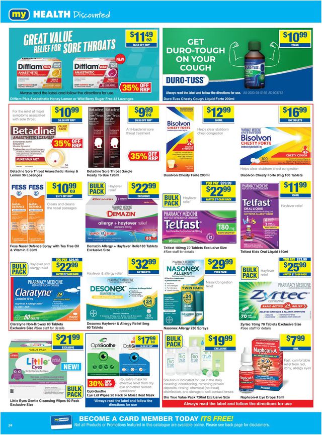 My Chemist Catalogue from 17/08/2023