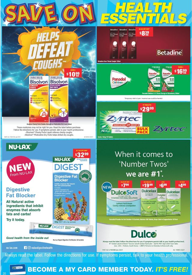 My Chemist Catalogue from 10/05/2021