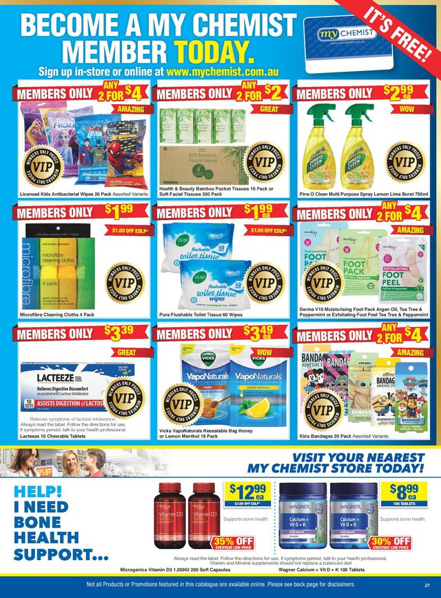 My Chemist Catalogue from 30/09/2021