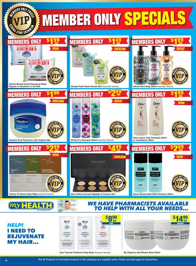 My Chemist Catalogue from 27/01/2022