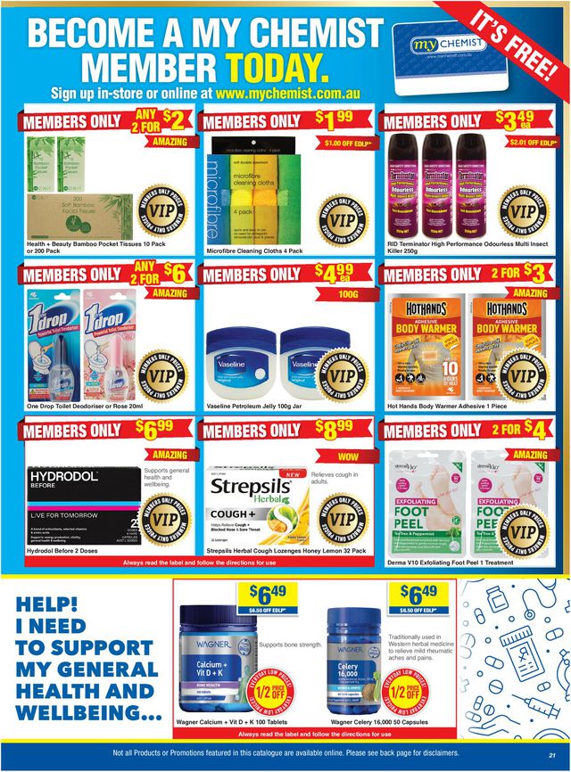 My Chemist Catalogue from 29/09/2022