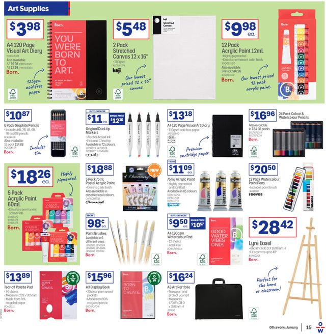 Officeworks Catalogue from 25/12/2022