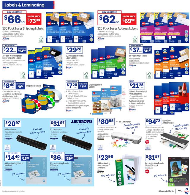 Officeworks Catalogue from 02/03/2023