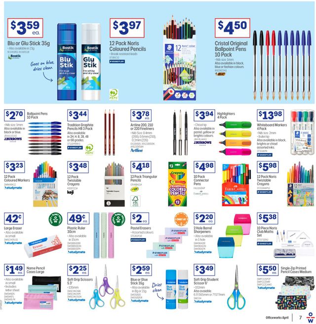 Officeworks Catalogue from 13/04/2023
