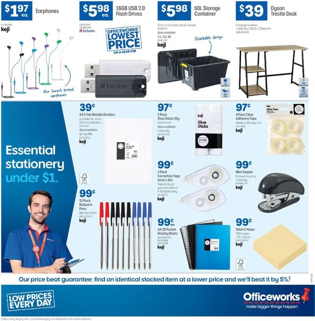 Officeworks Catalogue from 05/03/2020