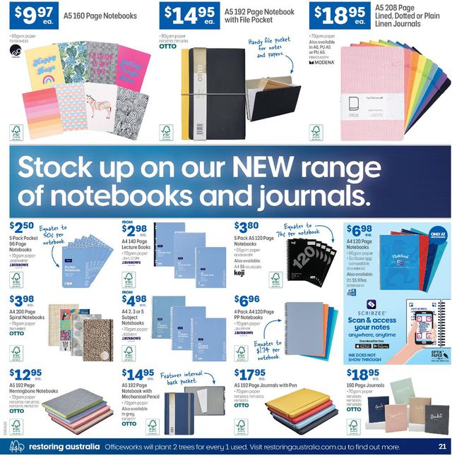Officeworks Catalogue from 19/03/2020