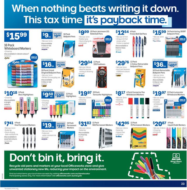 Officeworks Catalogue from 17/06/2021
