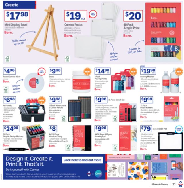 Officeworks Catalogue from 17/02/2022