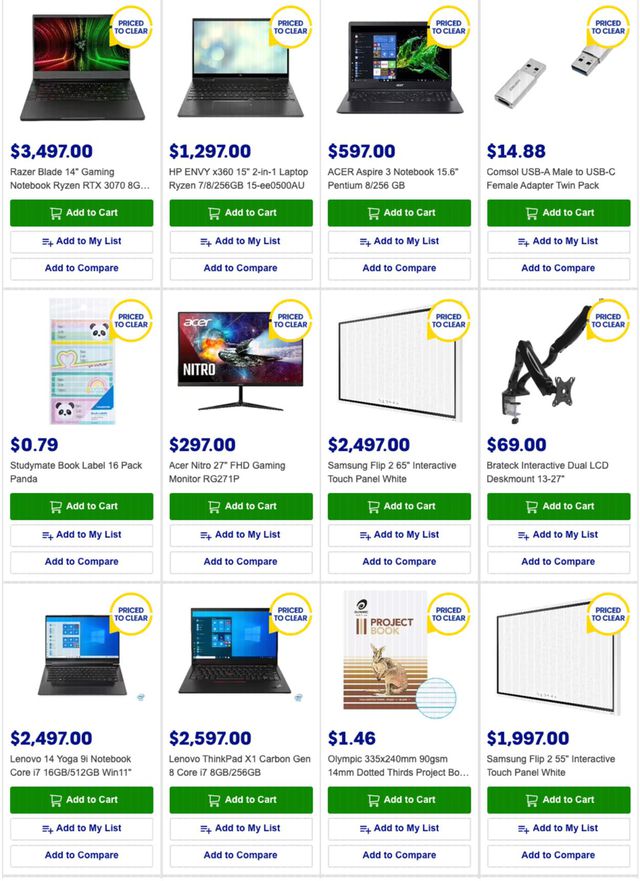 Officeworks Catalogue from 05/03/2022
