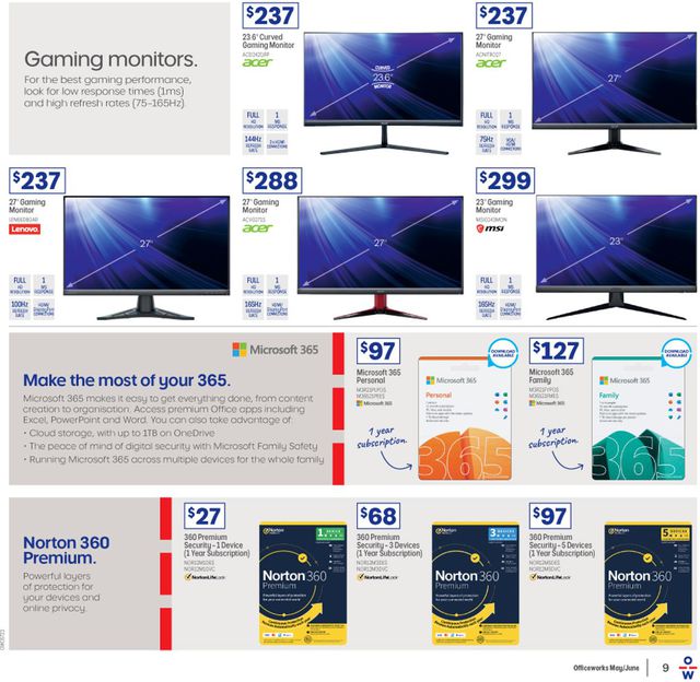 Officeworks Catalogue from 26/05/2022