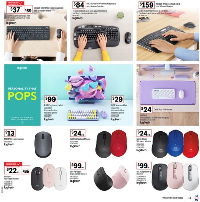 Officeworks Catalogue from 21/11/2022