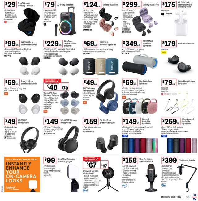 Officeworks Catalogue from 21/11/2022