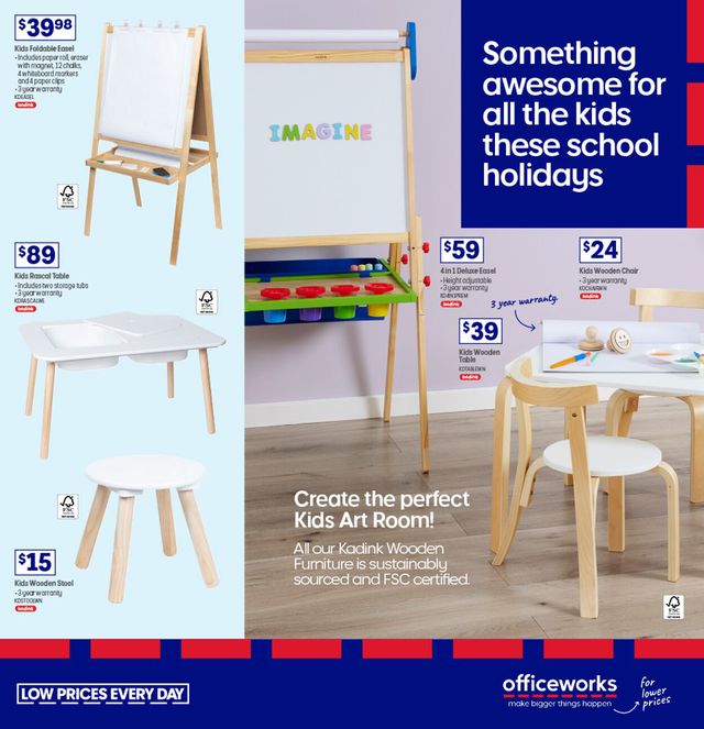 Officeworks Catalogue from 08/12/2022