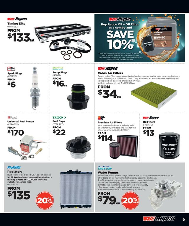 Repco Catalogue from 10/05/2023