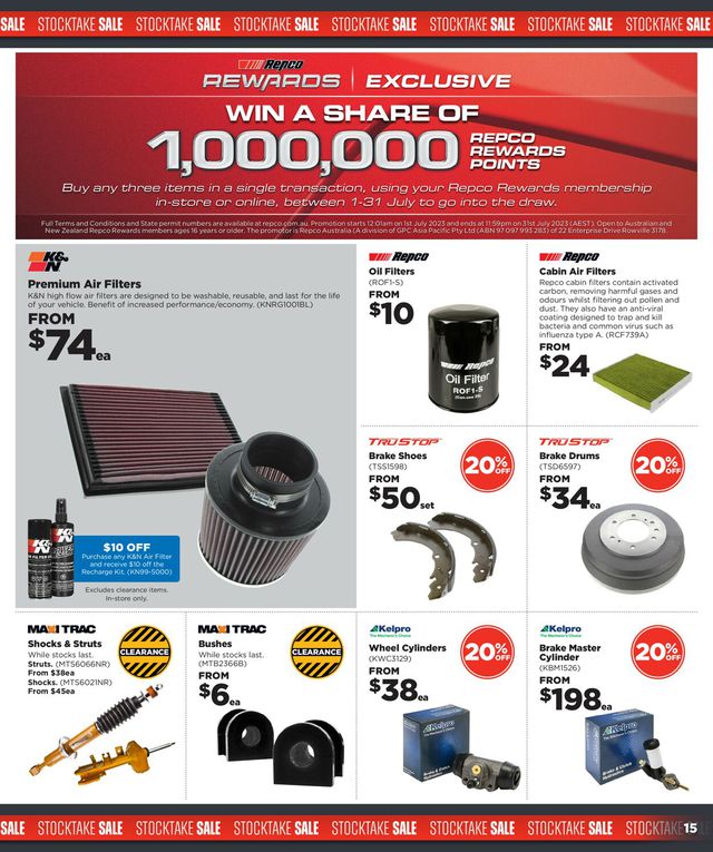 Repco Catalogue from 05/07/2023