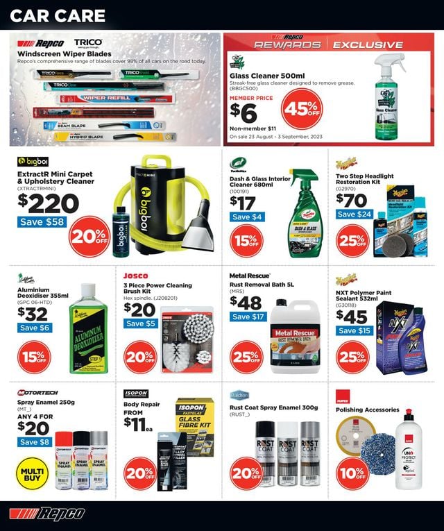 Repco Catalogue from 23/08/2023