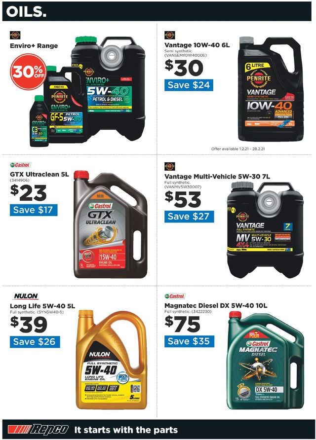 Repco Catalogue from 10/02/2021
